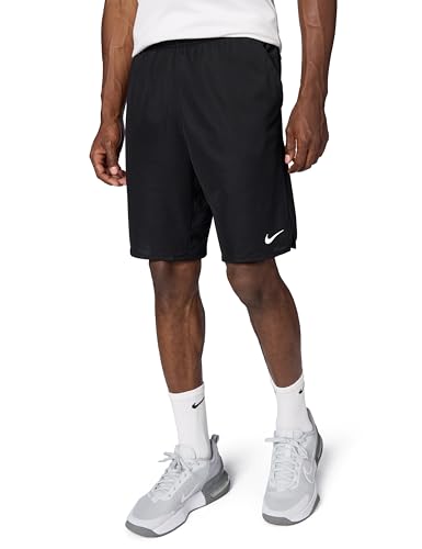 Nike Men's Totality Dri-Fit 9' Unlined Versatile Shorts, Black/Black/Iron Grey/White, Small
