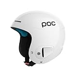 POC Skull X SPIN - Optimaler Skihelm für Rennen, Hydrogen White, XXL (61-62cm)