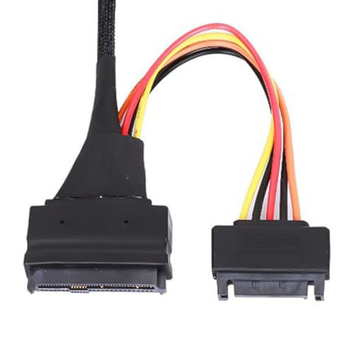 Cable SFF8654 a SFF8639 resistente con transferencia de 12 Gbps para discos duros SAS 5