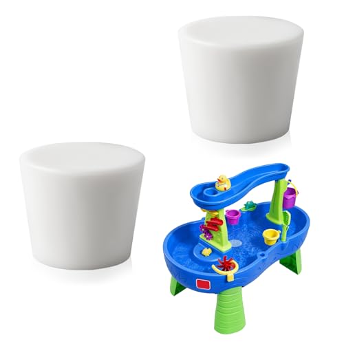 2Pcs Water Table Plug Replacement Compatible with Step 2 Rubber Water Table Stopper Accessories Tapered Drain Plug for Leak-Proof Seal Widely Used for Test Tubes and Plant Pots