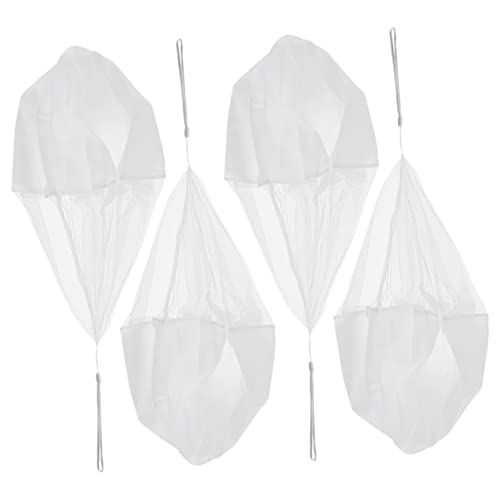 ERINGOGO 4pcs Boys and Girls Parachute Toy Hand-Throw Flying Parachutes for Engaging Game Props for Boys and Girls Easy to Use Design for Fun Activities