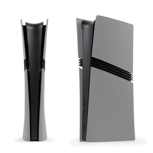 ZXM PS5Pro�f�B�X�N/�f�W�^���Ńt�F�C�X�v���[�g�����p�J�o�[�v���[�g�A�J�X�^���ؖڃp�^�[���X�L���P�[�XABS�T�C�h�V�F��PS5Pro�R���\�[���p (�f�W�^����,�O���[)