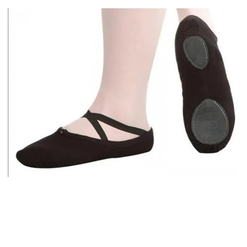 Ballet Shoes Girls Kids Dance Shoes Slippers Ballerina Practice Shoe for Ballet 5 Color Ballet Dancer Black Size 22-44 for Girls Toddler Ballet Slippers(Red,Size 39)3