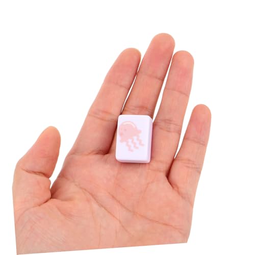 Jeu de mahjong à motifs animaux marins innovant avec son boîtier compact - 4