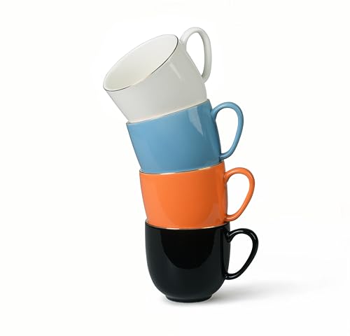 Maochi RJ-23016 Coffee Mugs Set Of 4, 10.3 Oz Large Coffee Mugs, Jumbo Soup Mugs thumb #7