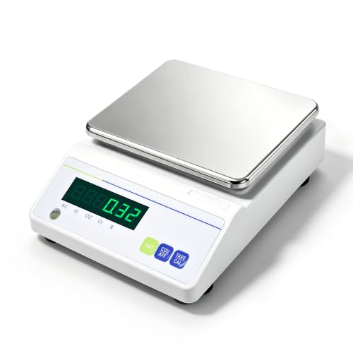 Image of High Precision Lab Scale Analytical Balance,G /ct /oz /lb,1000g x 0.01g