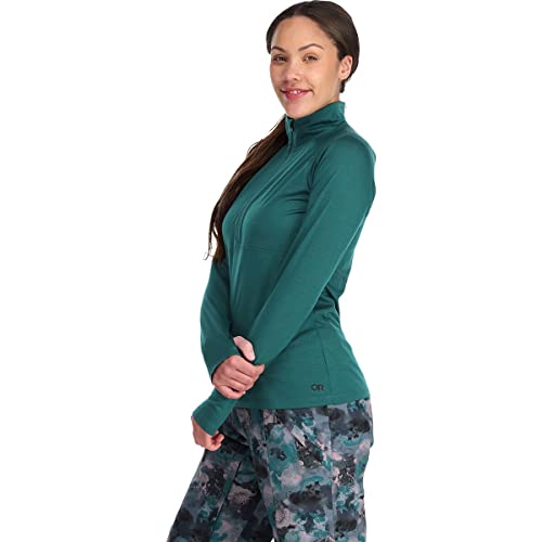 Outdoor Research Women's Alpine Onset Merino 150 Half Zip #TOP2