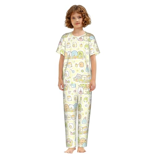 [Zentoy] ���݂��R���炵 �q�� �������Y�{�� �p�W���} �㉺�Z�b�g �L�b�Y ���[���E�F�A ������ �Q�Ԓ� �j�̎q ���̎q �W���j�A ���� ���K �t�ďH 100-160cm