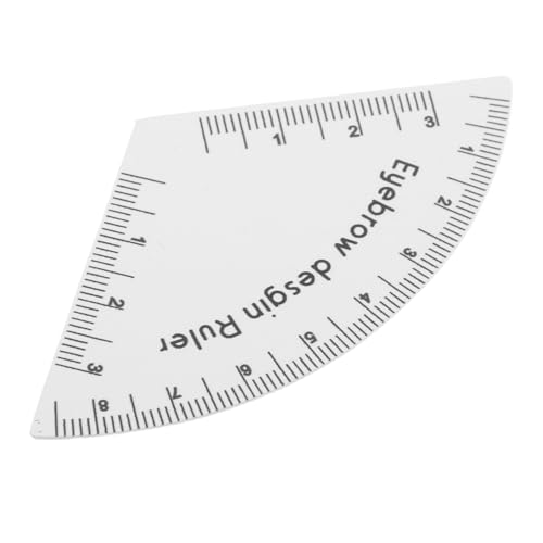 ABOOFAN Gabarit Réutilisable pour Sourcils – Règle de Mise Précise – Outil de Maquillage Portable pour Dessin Rapide et Symétrie – 1 Pièce – Retouches et Voyage