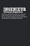ingenieur studium maschinenbau voraussetzungen  Ingenieur: Witziges Ingenieuren Notizheft, Studenten Geschenkidee, Lustiges Maschinenbauer Bauingenieur Notizbuch, Lustige Ingenieur Sprüche Kariert 120 Seiten, A12