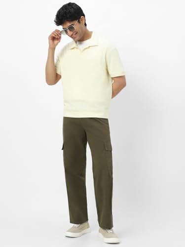Image of Urbano Fashion Men's Loose Mid Rise Cargo Pant