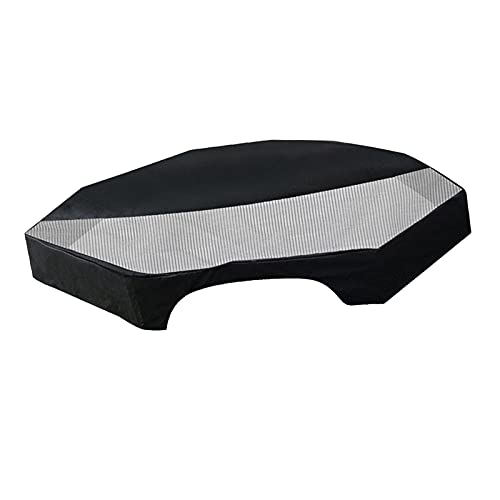 Pet Enclosure Cover for with Mesh Panels for Indoor and Outdoor Use