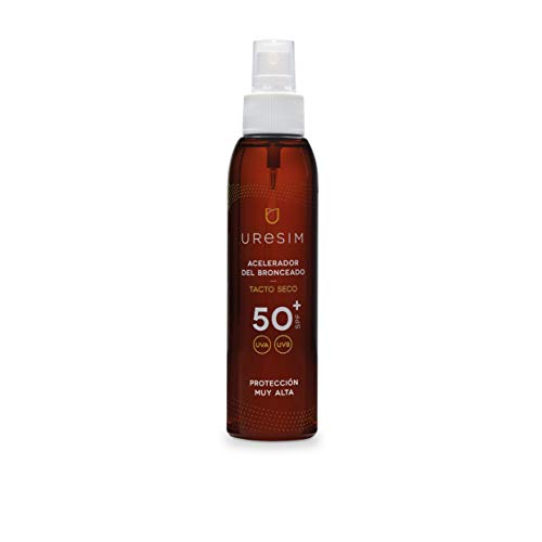 Uresim - Acelerador del bronceado SPF50+, 125 ml