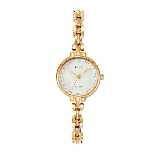 Montre en or pour femme findtime YPL7 étanche contre les éclaboussures