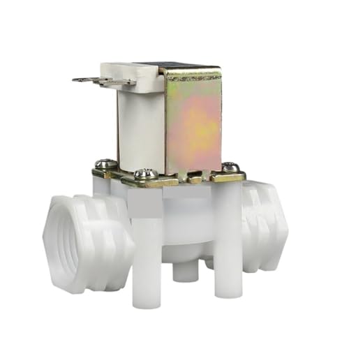 Vanne solénoïde plastique G1/2 DN15 12V normalement ouverte eau RO