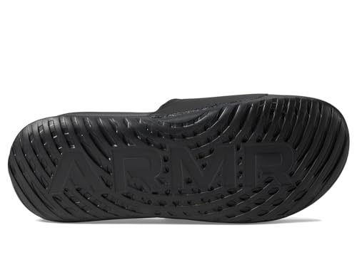 Image of Under Armour Men's Ignite Select Slide Sandal, (002) Black /Black /Ultimate Black, 9 UK