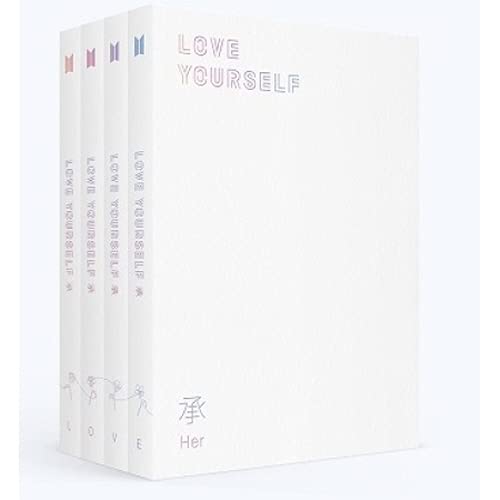 BIG HIT Entertainment BTS Bangtan Boys – Love Yourself HER (5th mini album) album + složený plakát + sada extra foto karet (L+O+V+E)