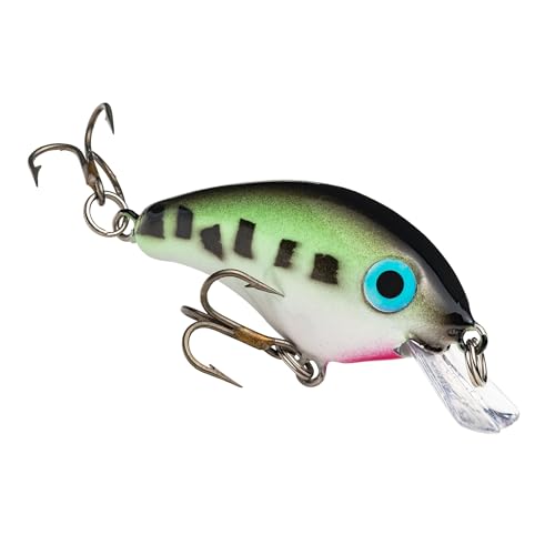Strike King (HCBPM-531) Bitsy Pond Minnow Crankbait Fishing Lure, 55 - Baby Bass, 3/32 oz, Irresistible to Fish