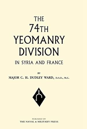 74th (Yeomanry) Division in Syria and France book cover