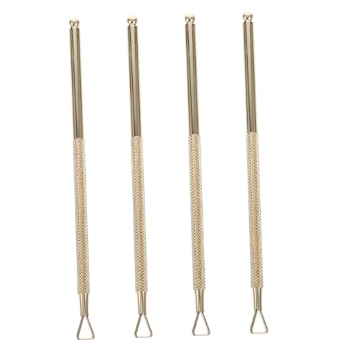 Healeved Professional Nail Art Tools Set Cuticle Pusher Peeler and Scraper for Gel Nail Removal