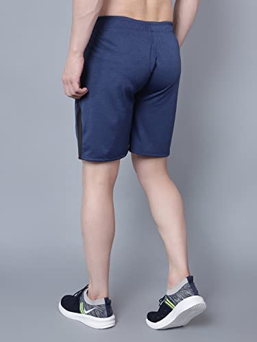 Image of John Ally Mens Gym Shorts Built with Durable Both Sider Zipper Pocket and Moisture Wicking Fabric for Workout, Yoga, Running and Lounge wear.