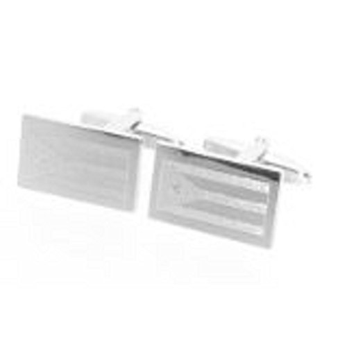 Mancuernillas para hombre bandera cubana grabadas miniatura 1