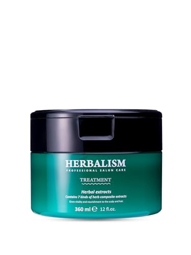 Image of LADOR Herbalism Hair Treatment (Conditioner) Korean Hair Conditioner To Control Hair Fall, Repairs Damaged Hair, Maintaining Softness, Natural Shine, Suitable For Sensitive Scalp, Frizzy, Damaged Hair
