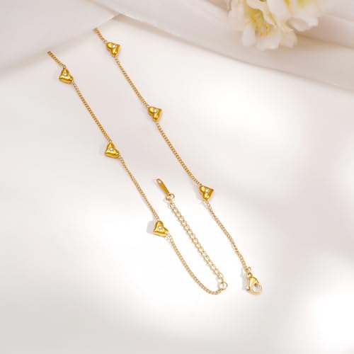 Image of Rubans Demi Fine Stainless Steel Pendant Chain Daily Gift for Women & Girls