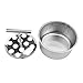 Yuanpgky Herramienta de cocina de acero inoxidable con 6 y 12 agujeros para hacer albóndigas extruidas a mano Imagen de Yuanpgky Herramienta de cocina de acero inoxidable con 6 y 12 agujeros para hacer albóndigas extruidas a mano