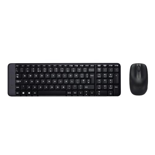 Logitech MK220 Compact Wireless Keyboard - UK QWERTY