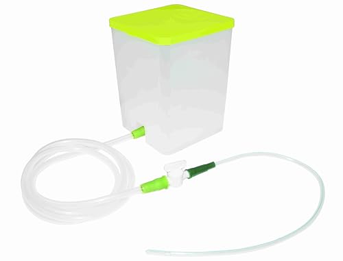 Image of SSK PVC Enema Kit 1500 ML for Home Use With Instruction | Reusable & Washable Adult Enema Set (1 Kit & 8 Individual Tubes)