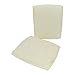 Superior Pads and Abrasives PT705 3 Inch x 4 Inch Terry Staining Pads Sponge Flexible Pads - 100% Cotton (Pack of 4)