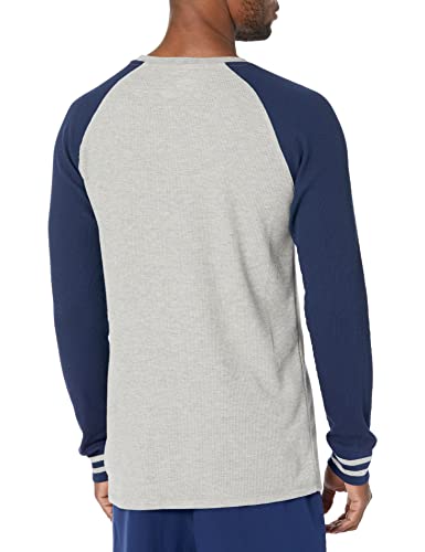 Champion Men's Long Sleeve Waffle Raglan Sleep Crew2