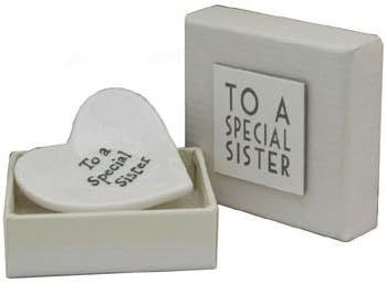 East of IndiaTo a Special Sister' Porcelain Heart Dish Gift