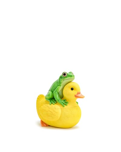 JW PEI Bolsa feminina sapo e pato - verde/amarela