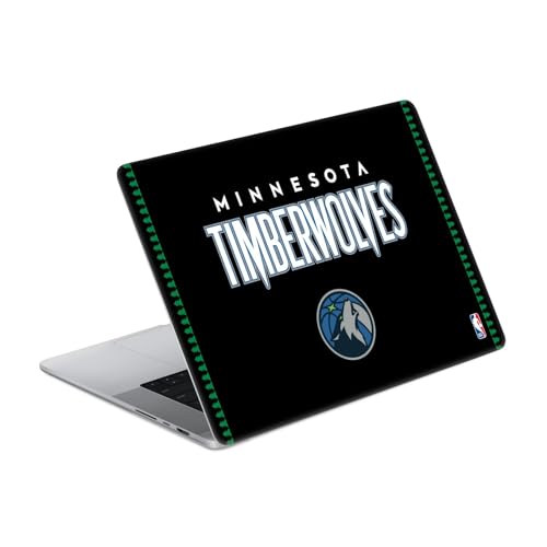 Skin MacBook Pro 16 A2485 NBA Minnesota Timberwolves Head Case Designs