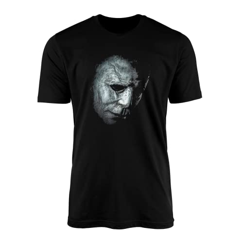 SMARTYPANTS T-shirt Halloween Mystery Slasher – Mike Michael Myers – Creepy Spooky Blood – Film Film Film Film Horror Thriller - - Large