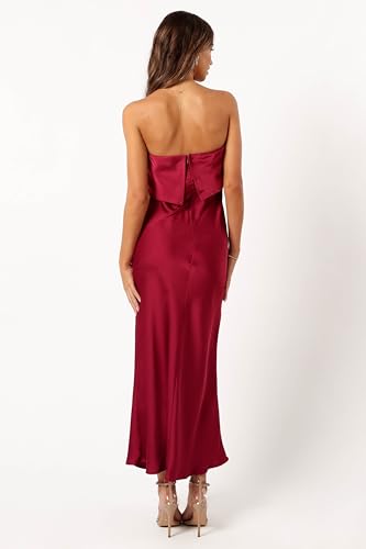 Petal & Pup Women's Vienna Strapless Midi Dress4