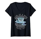Disney Pixar Finding Dory & Destiny Life Is A Wave Catch It V-Neck T-Shirt
