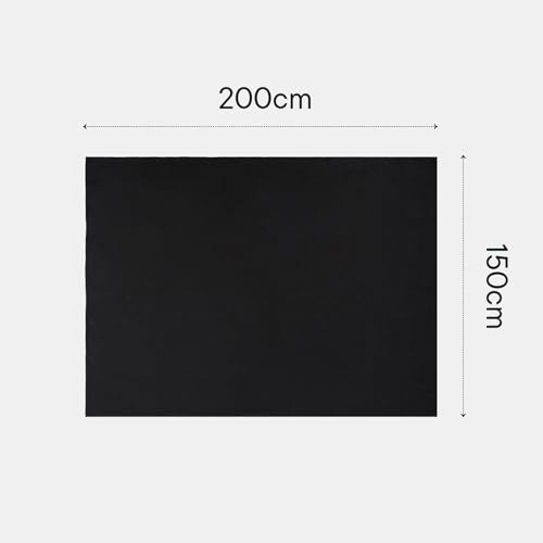 Dreamscene Fleece Throw Blanket for Bed, Super Soft Warm Cosy Plain Black Sofa Throw Blanket Lightweight Double Bedspread Polar Fleece Blankets, 150 x 200cm - Cosy Home Interiors Dreamscene Fleece Throw Blanket for Bed, Super Soft Warm Cosy Plain Black Sofa Throw Blanket Lightweight Double Bedspread Polar Fleece Blankets, 150 x 200cm - Image 3