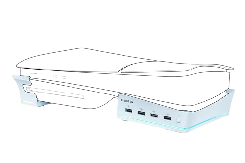 Playstation 5 Slim Charging and Data Transfer Dock, Compatible with Digital and Disk Consoles - Nacon - Image 2