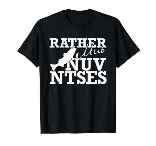 Rather Mus Nuv Ntses - Camiseta de pesca Camiseta