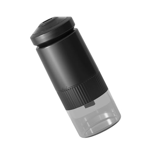 Molinillo de café eléctrico portátil, máquina de molienda de granos, molinillo de café de viaje para hogar, ajustes ajustables, café de viaje