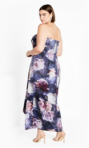 City Chic Women's Plus Size Maxi Kamari PRT2