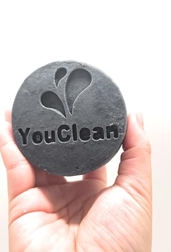 Silky Creamy Cold Processed Coconut Oil Soap - Handcrafted in California - 7.7 oz (Charcoal Coconut) - Image 3