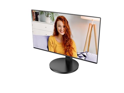 Image of AOC 24B3CF2 23.8″ Full HD IPS Monitor - Black | USB-C with 65W Power Delivery|Adjustable Height|1ms Response|120Hz Refresh & Adaptive Sync - USB-Hub & Built-in Speakers|Ideal for Office