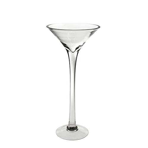 Firefly Imports Fgv000vmg0616 _ 06 X Grande Vase en Verre de Martini, 40,6 cm, Lot de 6, 40,6 cm