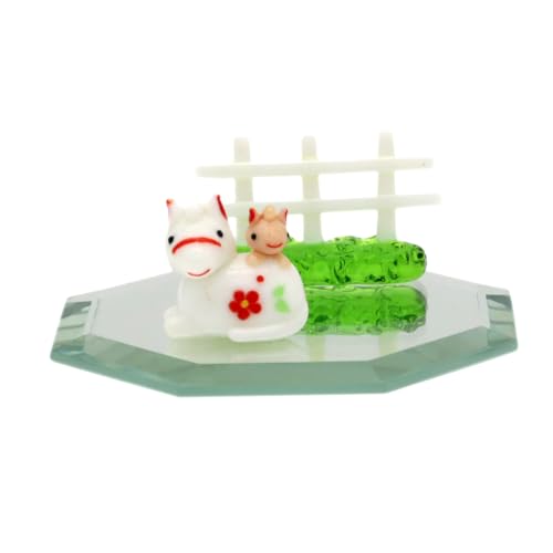 OXXNGA 2026N(ߘa8N)x̒u n  ߔNiܔNjKX׍H n̐eqiԁj 8cm ^Cオ锪pt