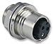 Bulgin Pxm6012/03s/st Connector, Circular, Rcpt, 3pos, Panel