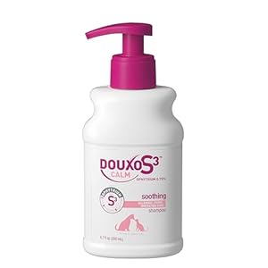 Douxo S3 Calm Shampoo, Contains 0.75% Ophytrium, Soothing, For Itchy, Irritated or Allergic Skin, For Dogs and Cats, 6.7 fl. oz. (200mL)